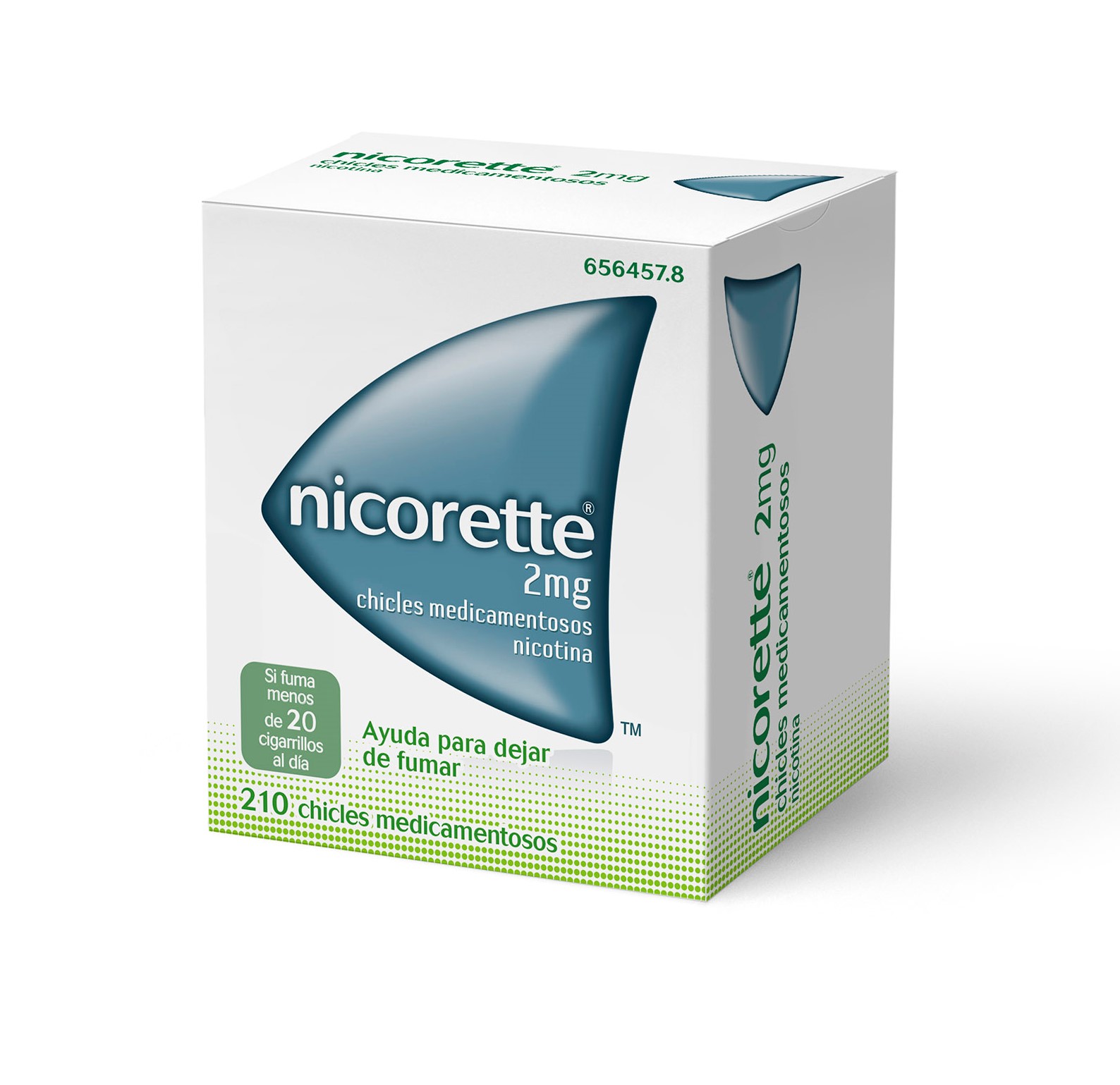 NICORETTE 2 MG CHICLES MEDICAMENTOSOS 210 CHICLES