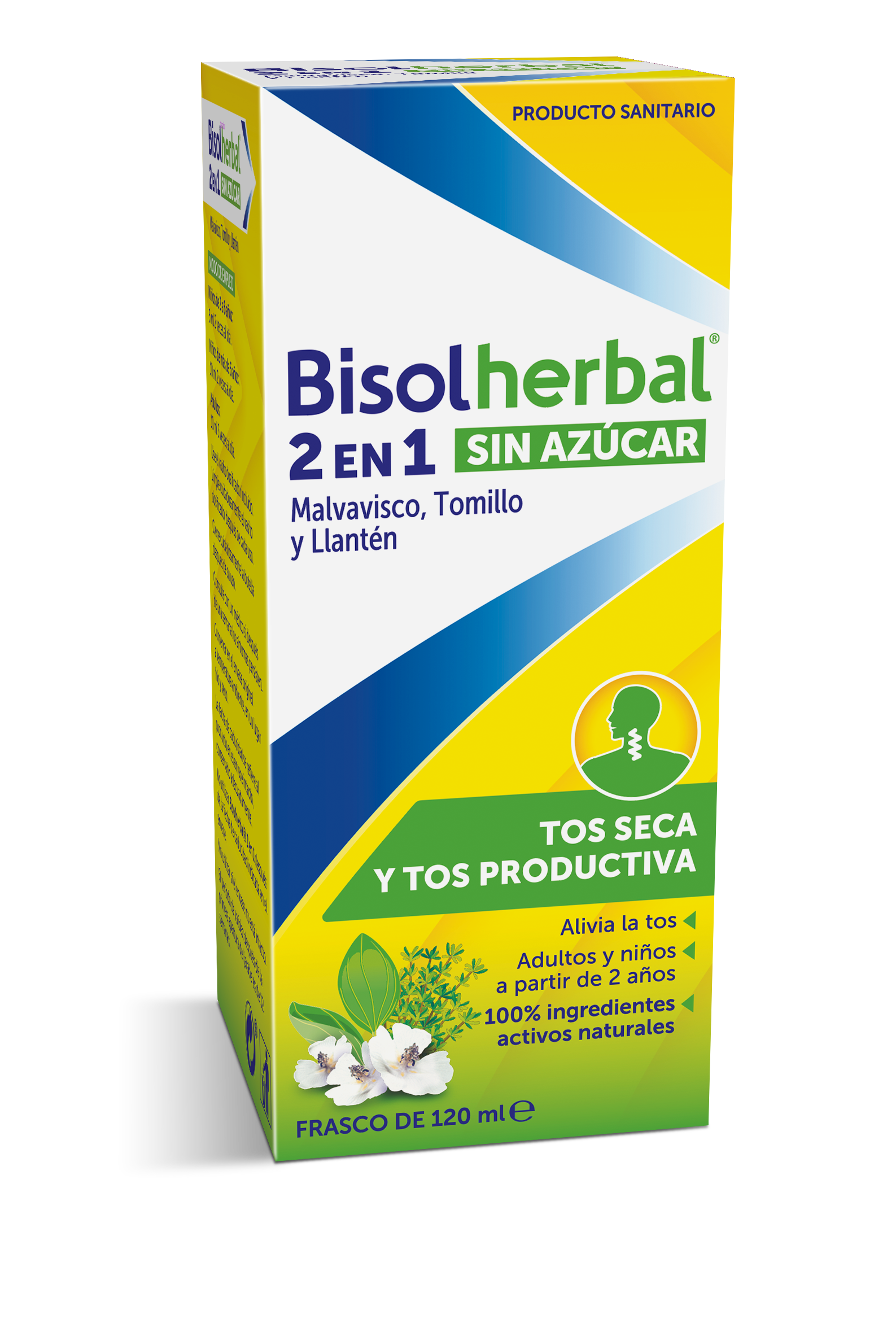 Estuche Bisolherbal 2 en 1 sin azúcar