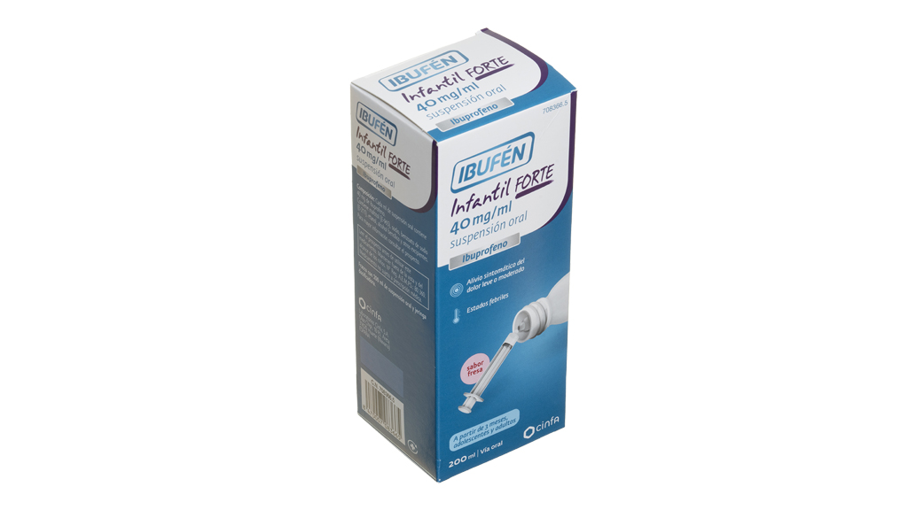 IBUFEN INFANTIL FORTE 40 MG/ML SUSPENSION ORAL
