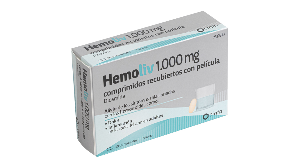 HEMOLIV 1000 MG COMPRIMIDOS RECUBIERTOS CON PELÍCULA