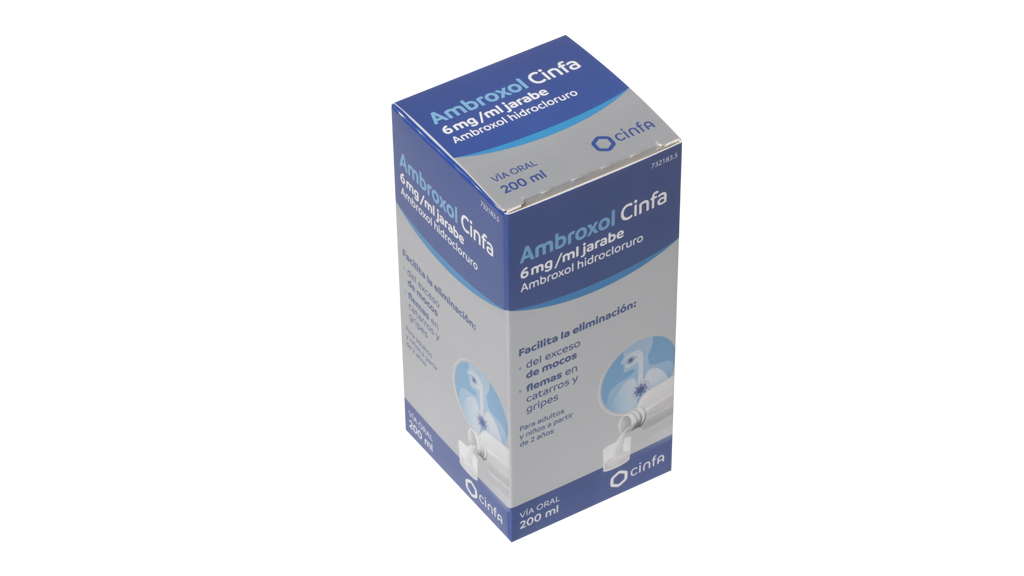AMBROXOL CINFA 6 MG/ML JARABE