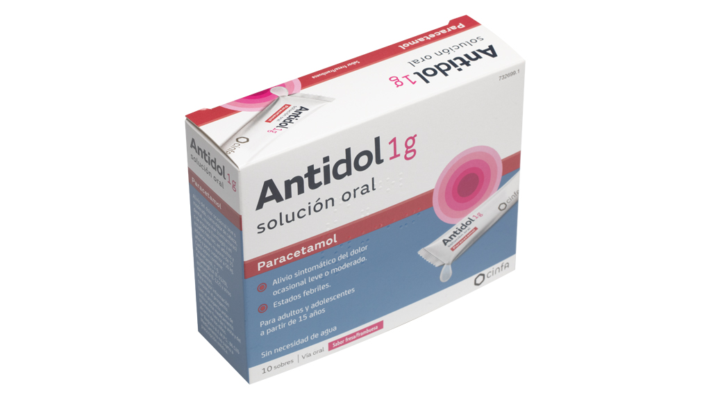ANTIDOL 1G SOLUCIÓN ORAL