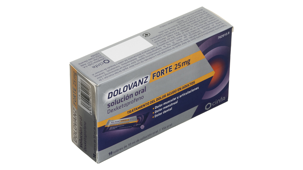DOLOVANZ FORTE 25 MG SOLUCIÓN ORAL