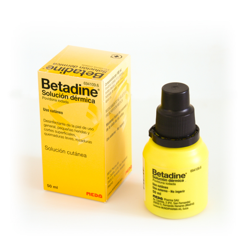 BETADINE SOLUCIÓN DÉRMICA 50 ML