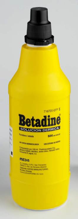 BETADINE SOLUCIÓN DÉRMICA 500 ML