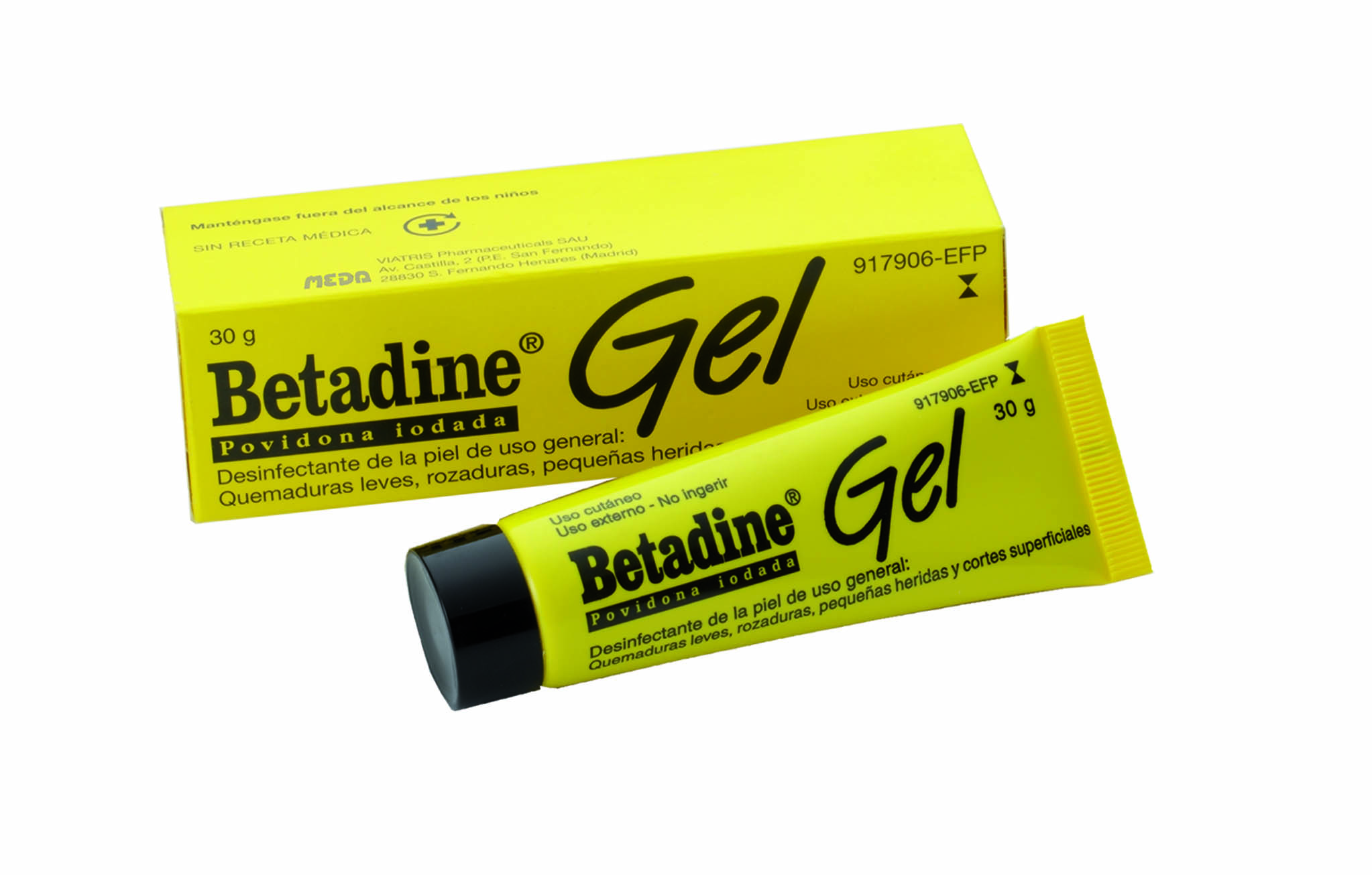 BETADINE GEL 100 MG/G GEL 30 G