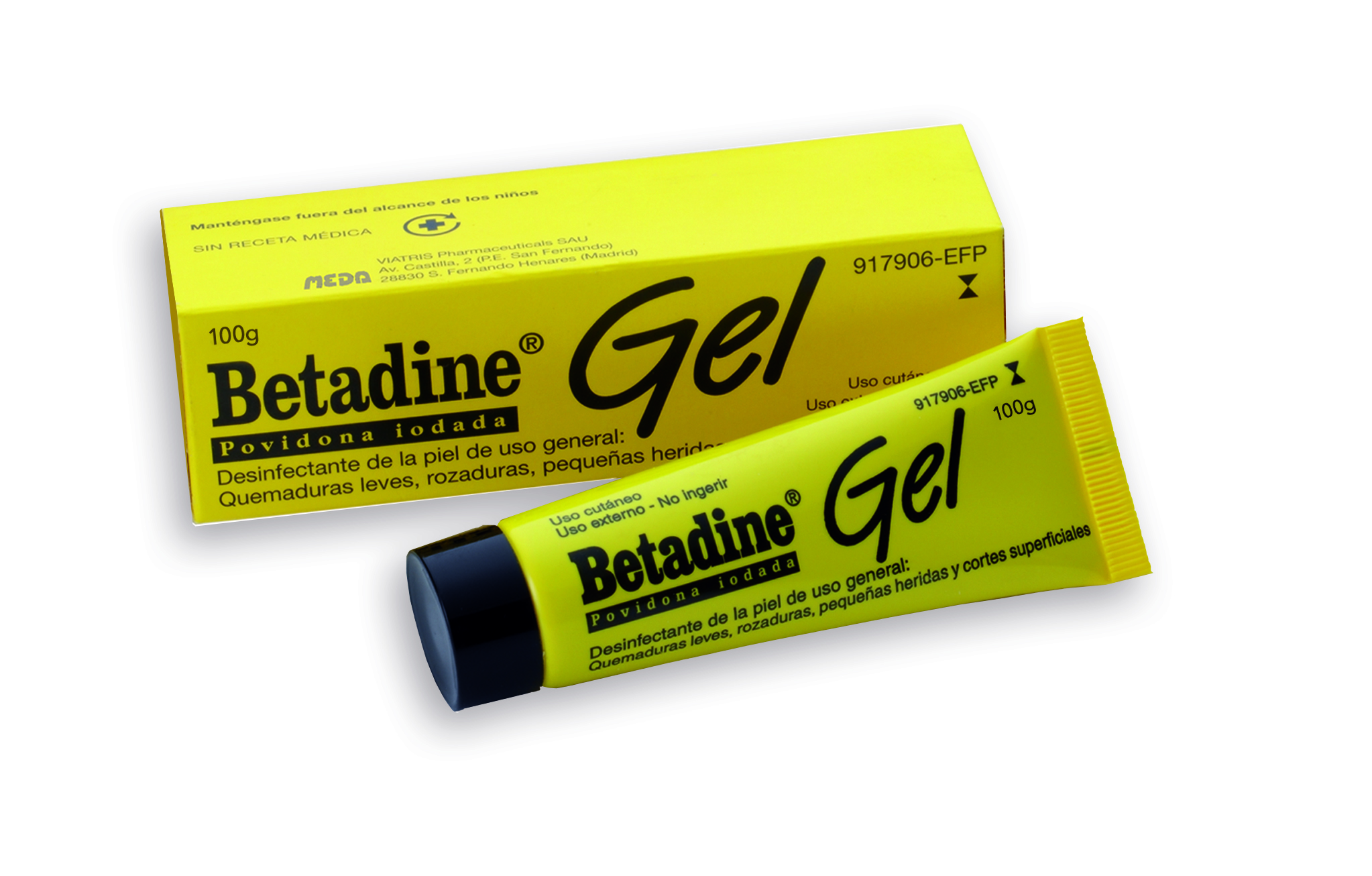 BETADINE GEL 100 MG/G GEL 100 G