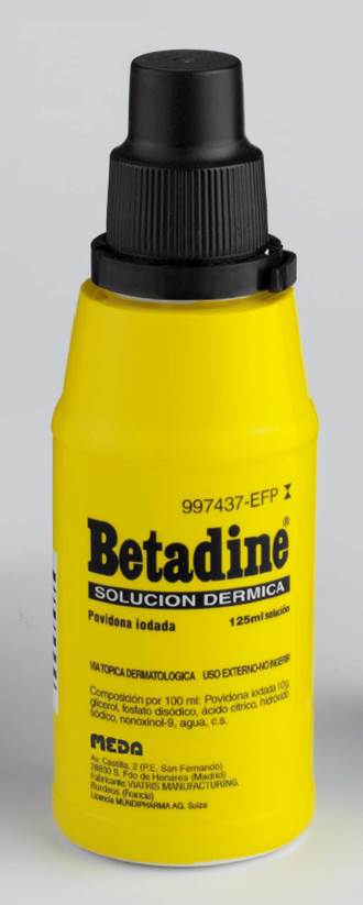 BETADINE SOLUCIÓN DÉRMICA 125 ML