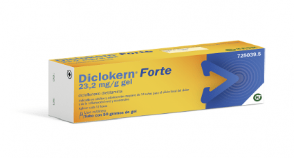 DICLOKERN FORTE 23,2 mg/g gel, tubo de 50 g