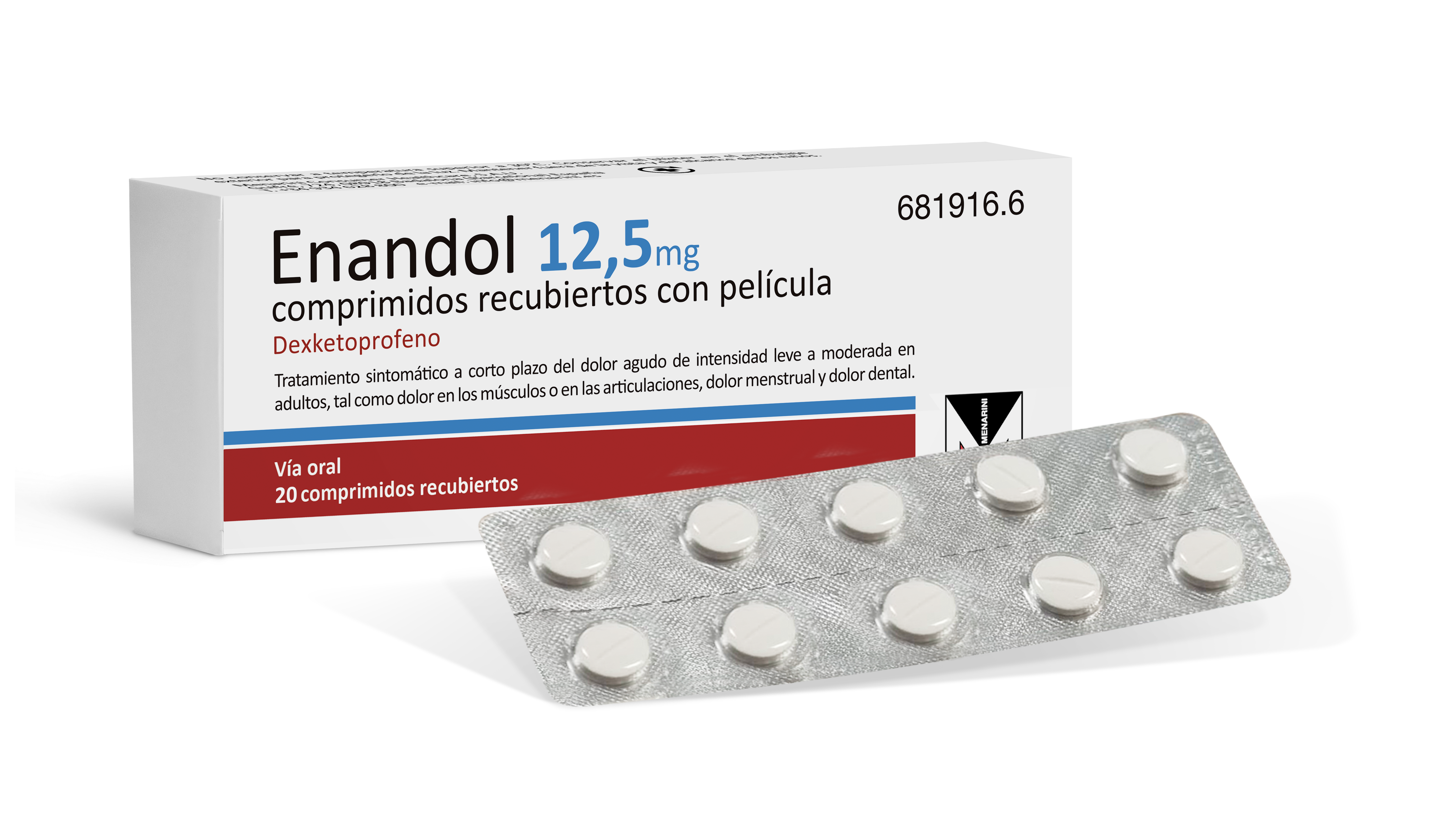 ENANDOL 12,5 MG COMPRIMIDOS