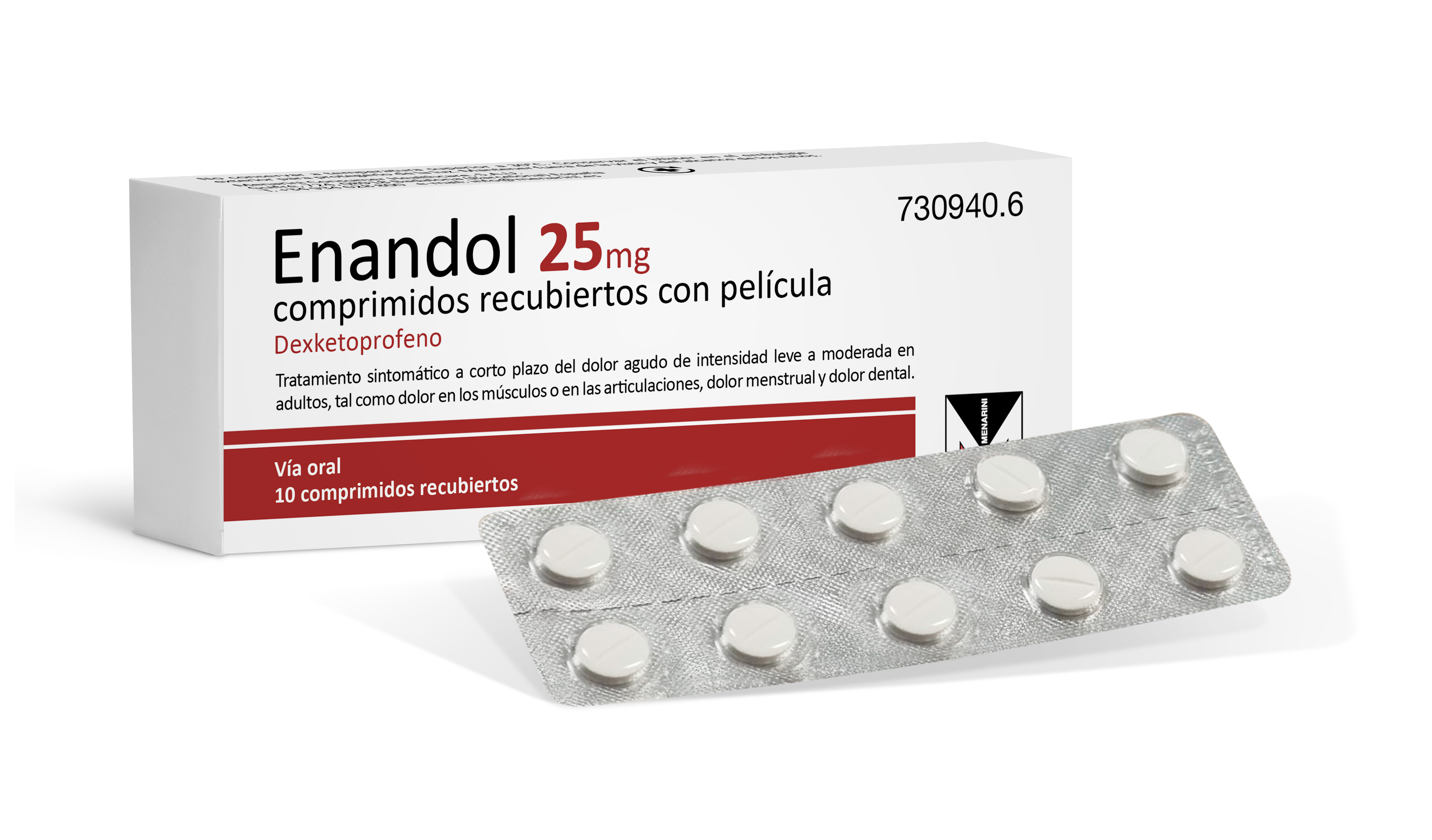 ENANDOL 25 MG COMPRIMIDOS