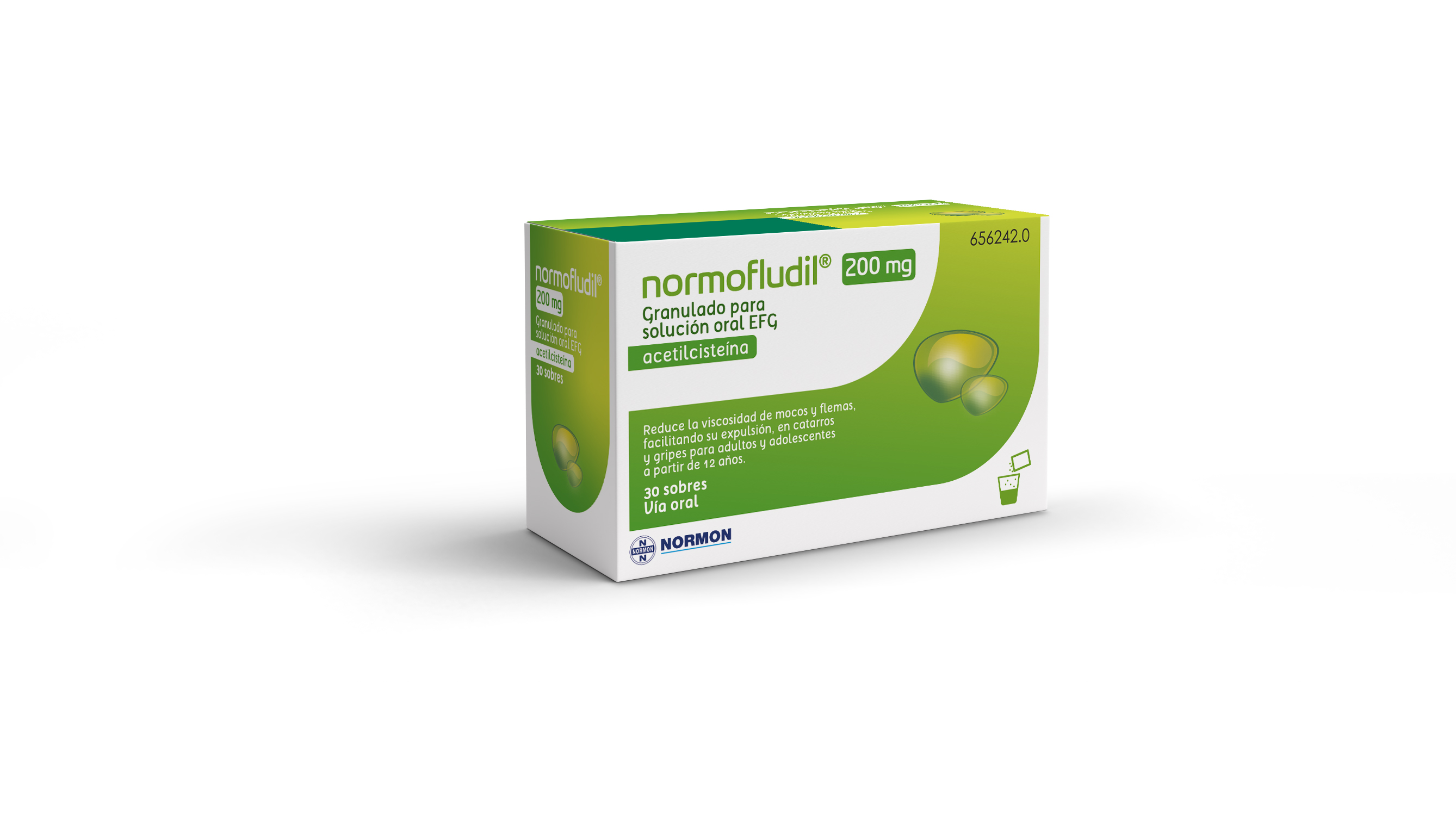 NORMOFLUDIL EFG 200 mg 30 sobres