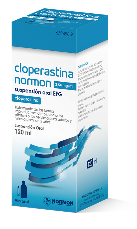 CLOPERASTINA NORMON 3,54 mg/ml 120 ml