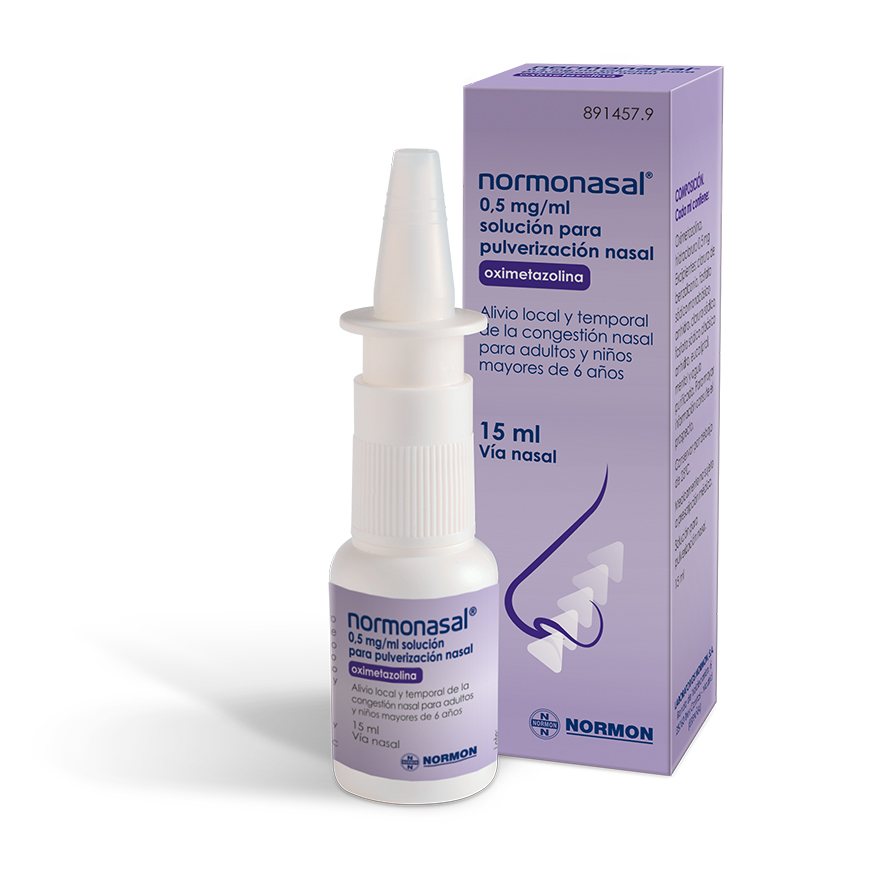 NORMONASAL solución pulverización nasal 15ml