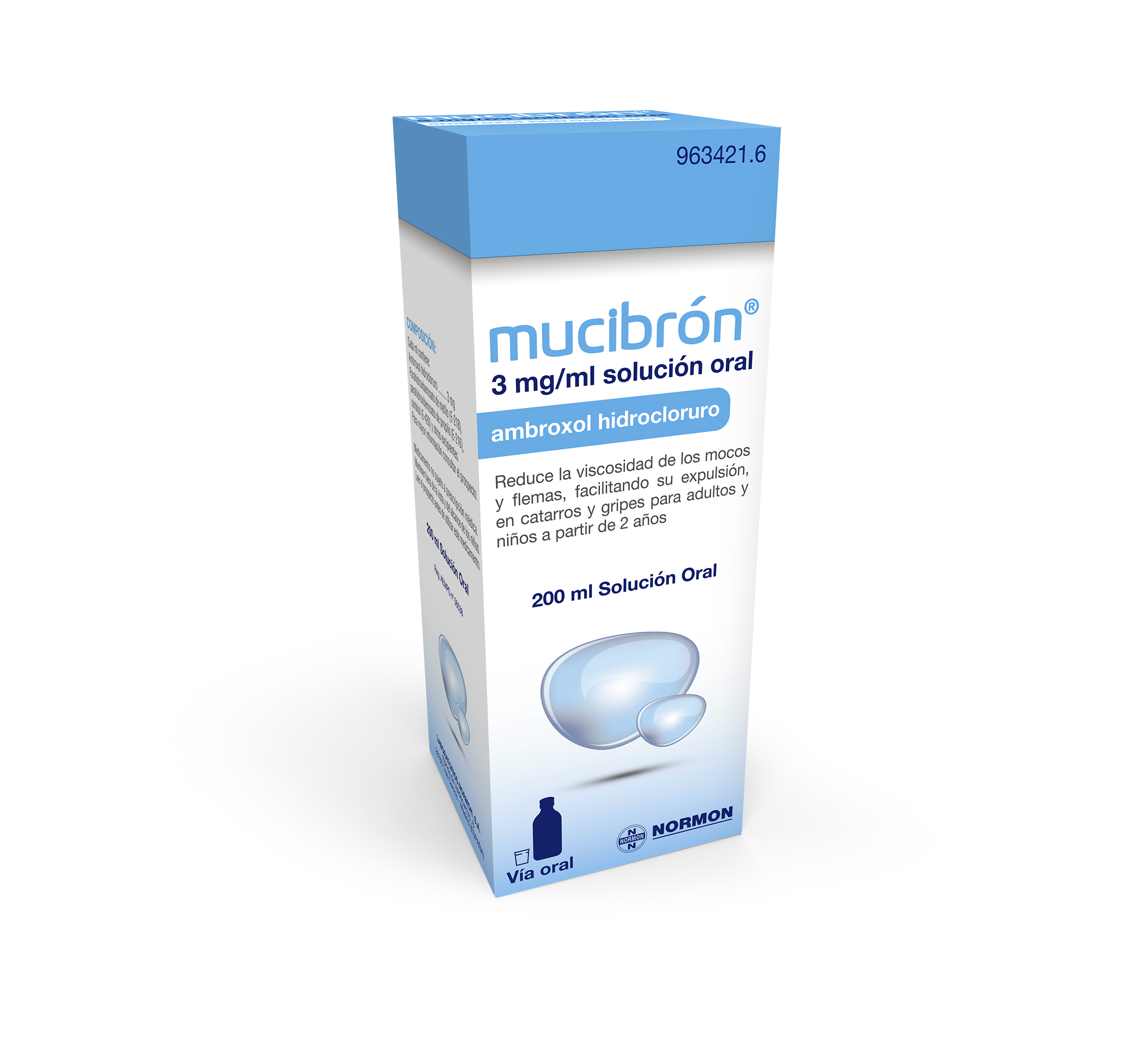 MUCIBRON solución oral 200ml