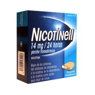 NICOTINELL 14 MG/24H 28 PARCHES TRANSDÉRMICOS