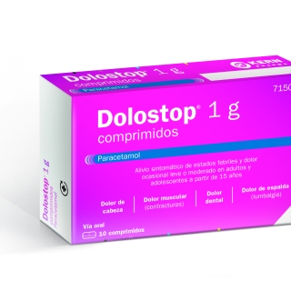 DOLOSTOP 1 G COMPRIMIDOS , 10 comprimidos