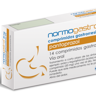 NORMOGASTROL 20mg 14 comprimidos
