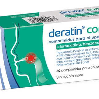 DERATIN COMPLEX MENTA 30 comprimidos