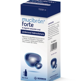 MUCIBRON FORTE solucion oral 250 ml