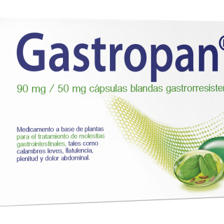 Gastropan 90 mg / 50 mg  cápsulas blandas gastrorresistentes 14 CÁPSULAS