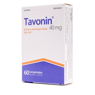 TAVONIN 40 MG COMPRIMIDOS, 60 comprimidos