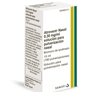 Atrovent Nasal 0,30 mg/ml solución para pulverización nasal