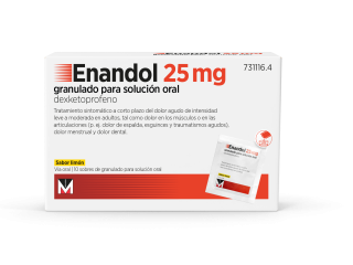Enandol 25 mg granulado - 10 sobres
